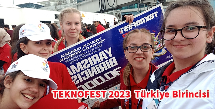 TEKNOFEST 2023 Türkiye Birincisi Oldu